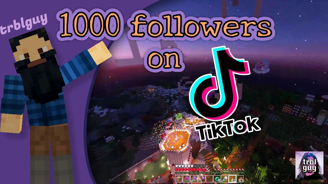 1k followers on TikTok